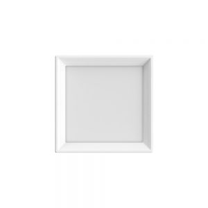 Luminária Quadrada Recuada de Sobrepor 225×225 20W Branca