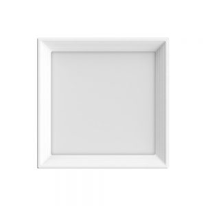 Luminária Quadrada Recuada de Sobrepor 400X400 36W Branca