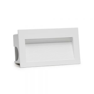 Balizador de Embutir 3W Branco