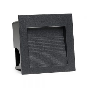 Balizador de Embutir 1,5W Jet Black