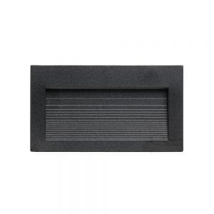 Balizador de Sobrepor 3W Jet Black