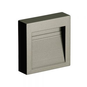 Balizador de Sobrepor 1,5W Chumbo Metálico