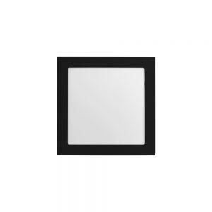 Luminária Quadrada de Sobrepor 225X225 20W Jet Black
