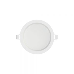 Luminária Redonda Recuada de Embutir 225×225 18W Branca