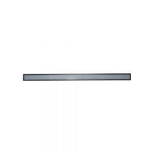 Luminária Retangular de Sobrepor Compact Linear 1200×75 36W Jet Black