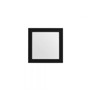 Luminária Quadrada de Sobrepor 170×170 12W Jet Black Alto IRC